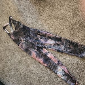 Backless Workout Outfit